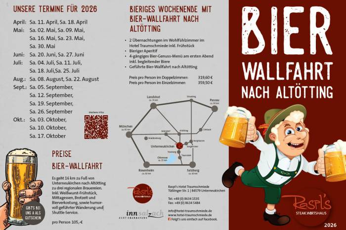 Bierwallfahrt nach Altötting
